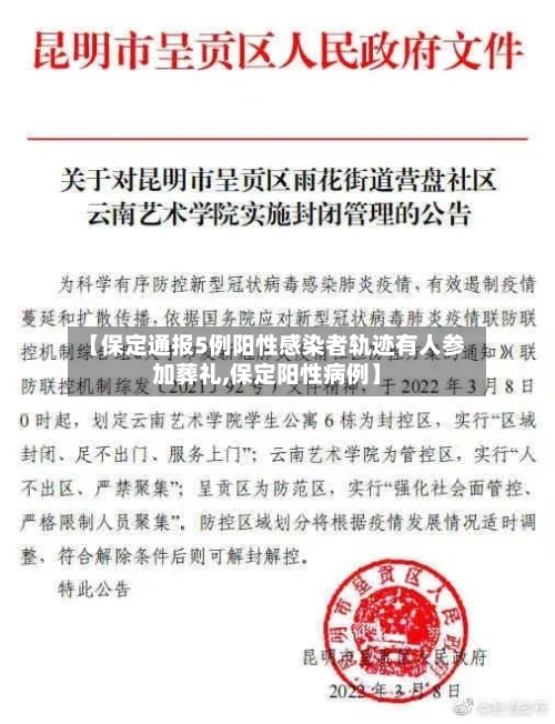 【保定通报5例阳性感染者轨迹有人参加葬礼,保定阳性病例】-第2张图片