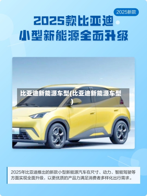 比亚迪新能源车型(比亚迪新能源车型)