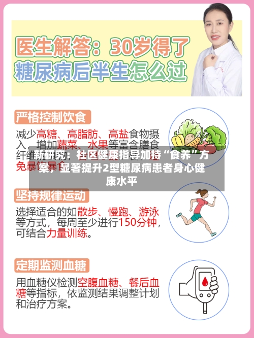 新研究：社区健康指导加持“食养”方案，显著提升2型糖尿病患者身心健康水平-第2张图片