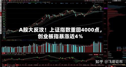 A股大反攻！上证指数重回4000点，创业板指暴涨近4％-第2张图片