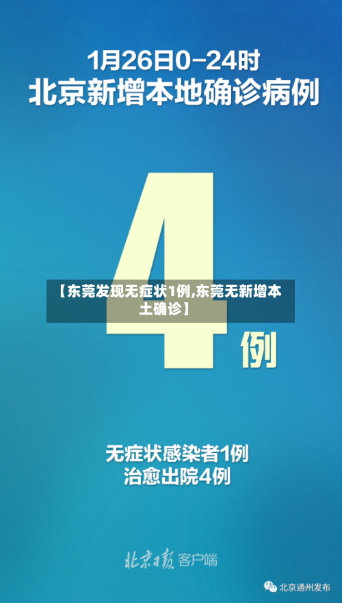 【东莞发现无症状1例,东莞无新增本土确诊】-第2张图片