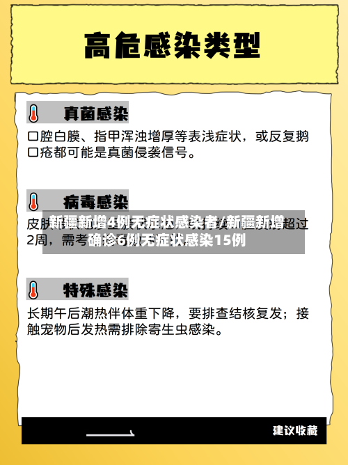 新疆新增4例无症状感染者/新疆新增确诊6例无症状感染15例-第2张图片