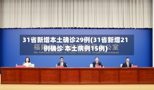 31省新增本土确诊29例(31省新增21例确诊 本土病例15例)