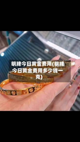 明牌今日黄金费用(明牌今日黄金费用多少钱一克)