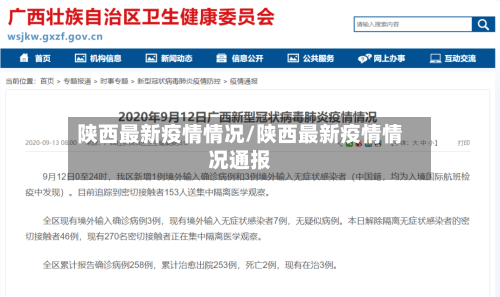 陕西最新疫情情况/陕西最新疫情情况通报