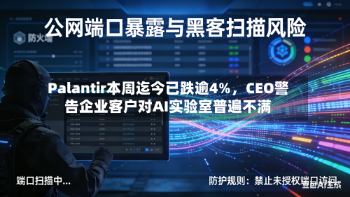 Palantir本周迄今已跌逾4%，CEO警告企业客户对AI实验室普遍不满