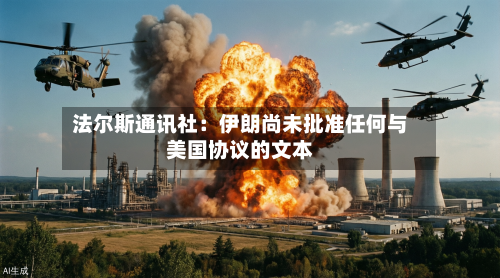 法尔斯通讯社：伊朗尚未批准任何与美国协议的文本